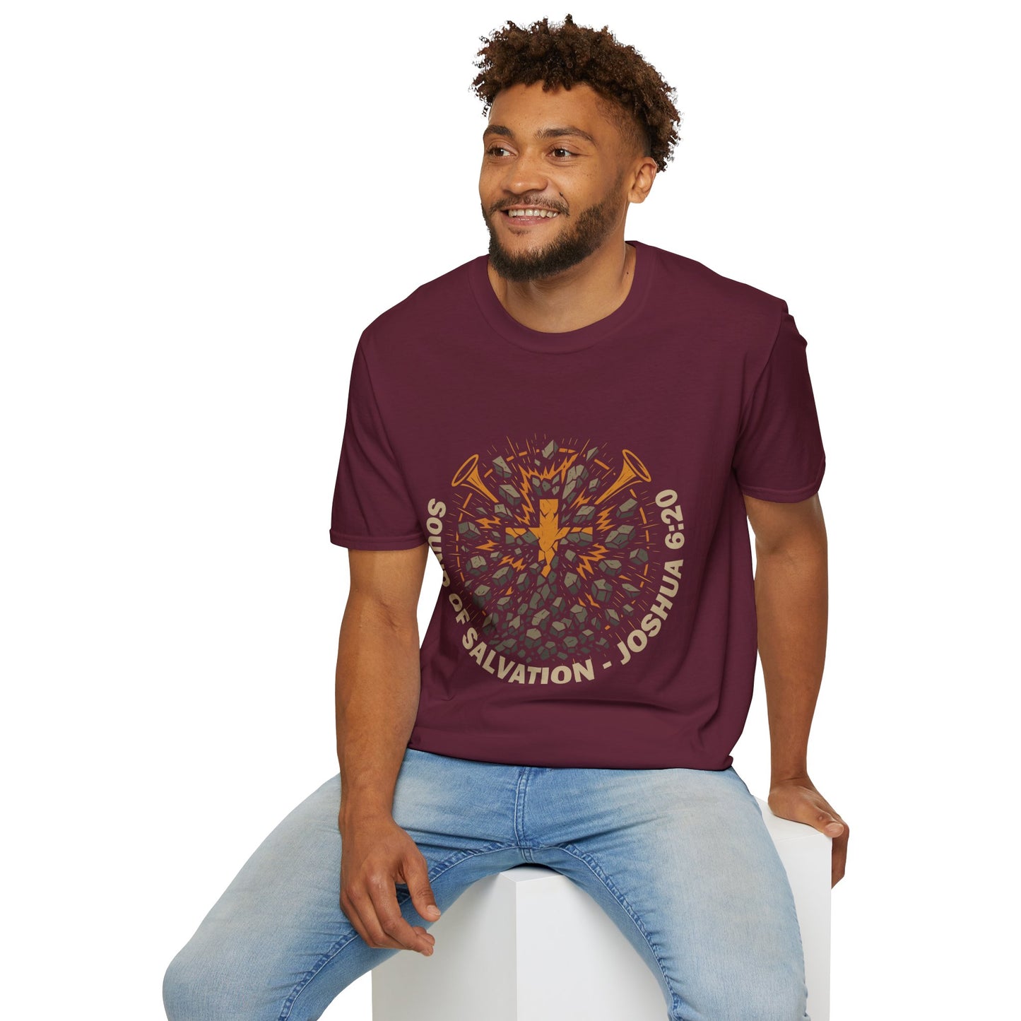 Sound of Salvation – Joshua 6:20 T-Shirt