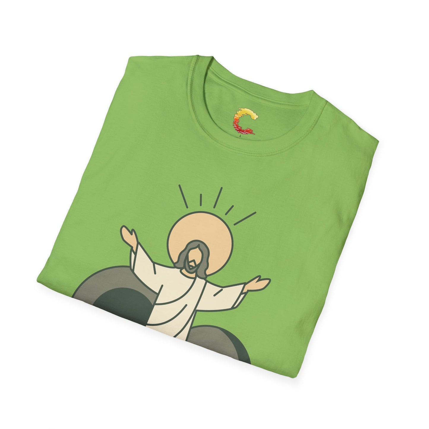 Minimalist Resurrection of Christ Illustration
