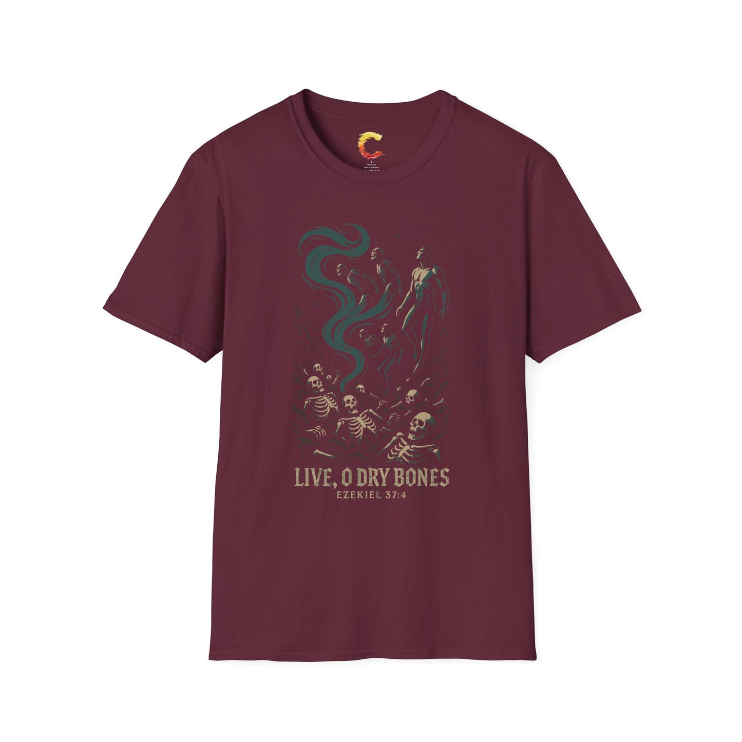 Live, O Dry Bones - Ezekiel 37:4 Graphic Tee