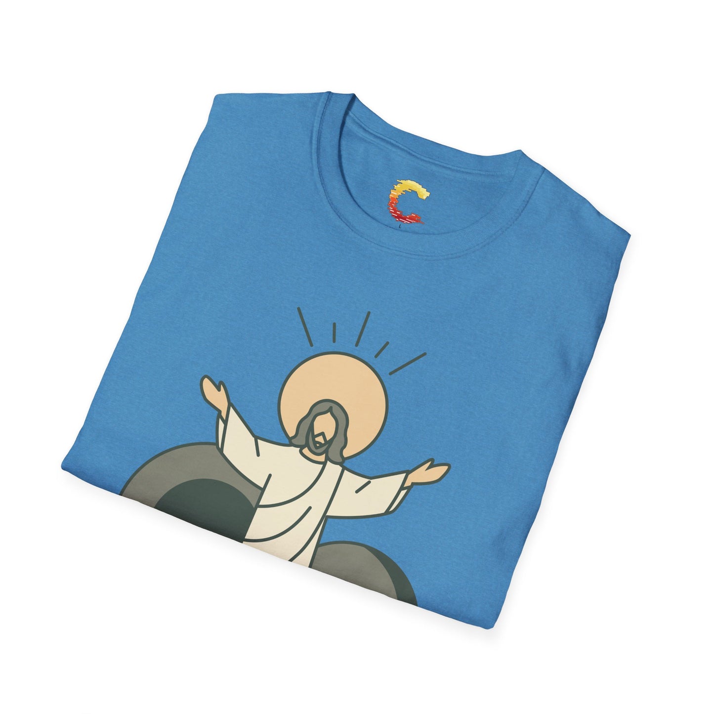 Minimalist Resurrection of Christ Illustration