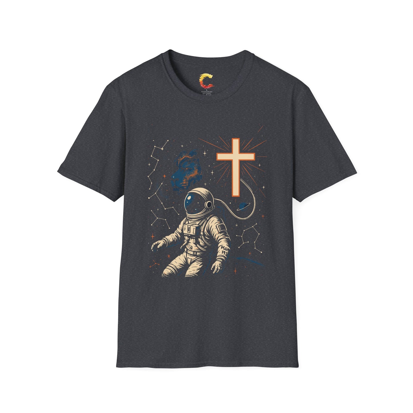 The Heavens Declare – Psalm 19:1 Astronaut Tee