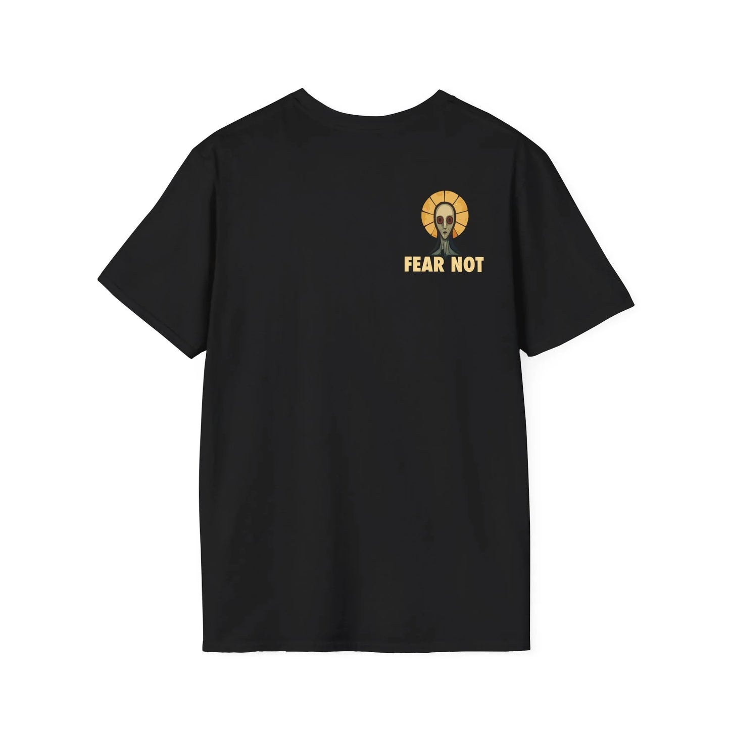 Angel of the Abyss Fear Not Christian Graphic Tee - Ctrl Alt Believe