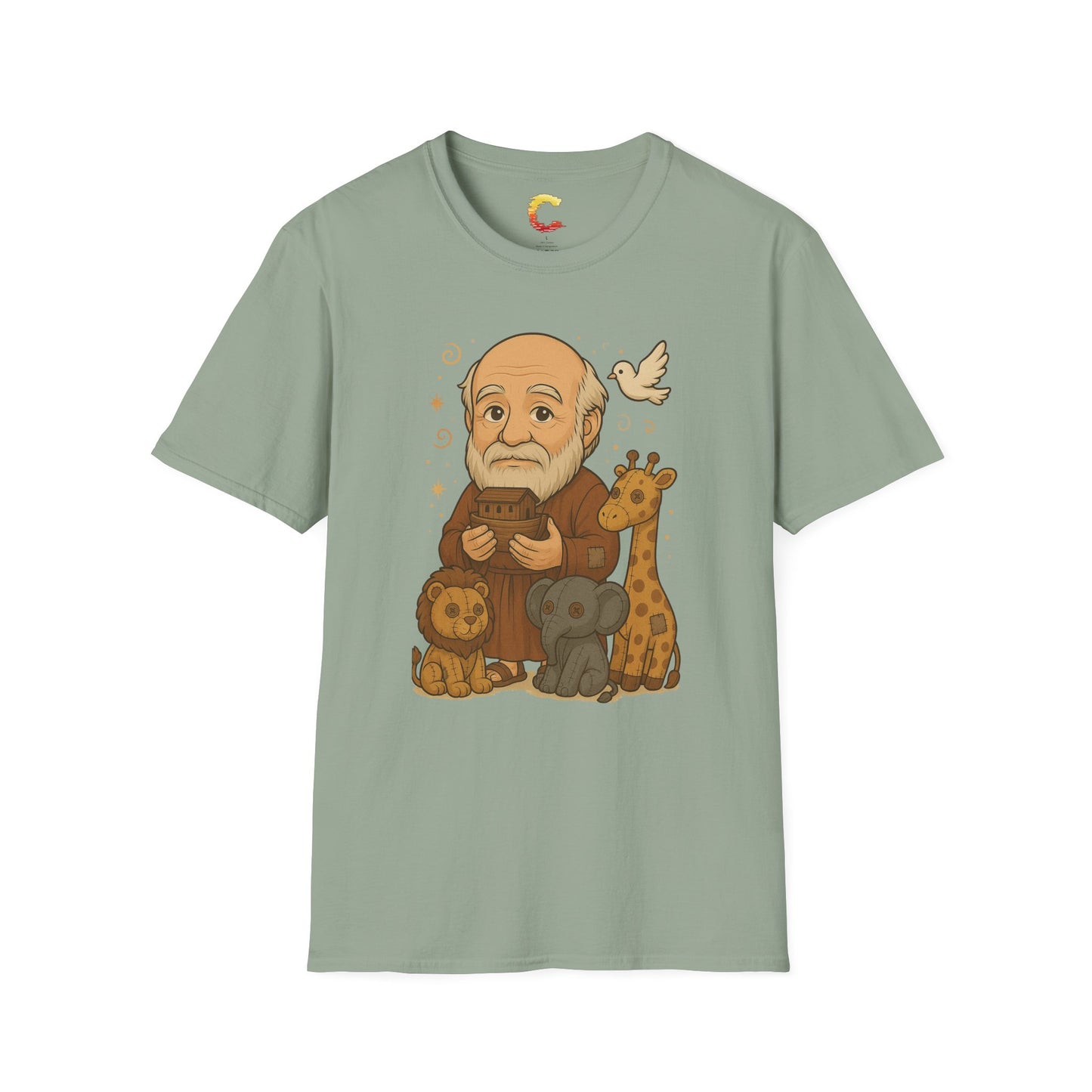 Noah & the Plushie Animals – Chibi Theology Tee