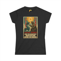 Leviathan vs Behemoth Women’s Kaiju Christian Tee - Ctrl Alt Believe