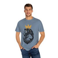 Lion and Lamb Tribal Crown Christian Faith Tee
