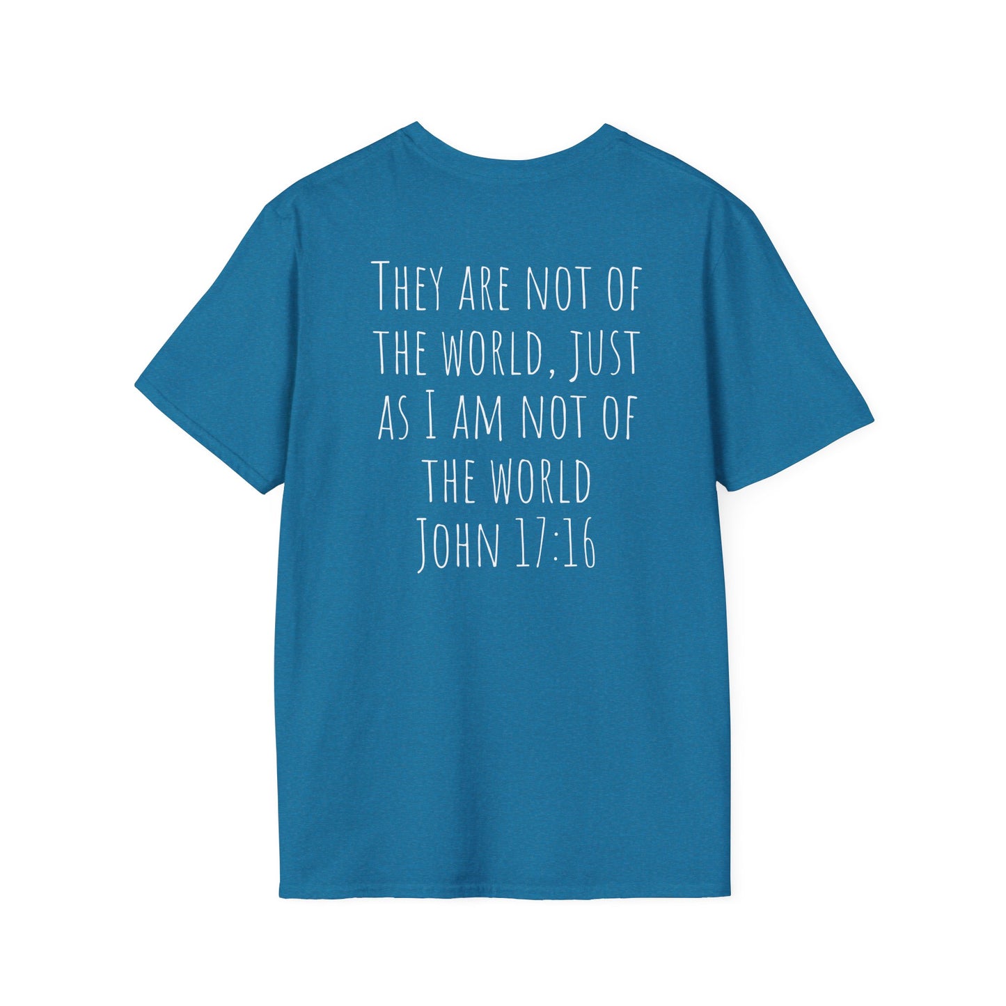 "Not of This World" – Astronaut Cross Helmet Tee