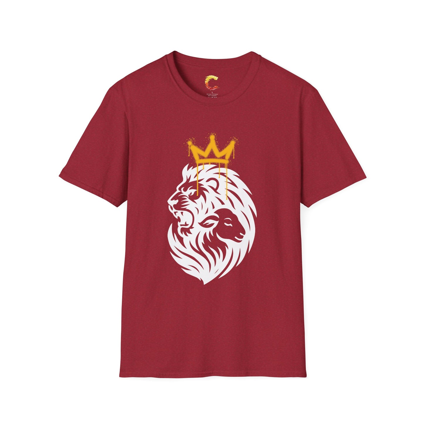 Lion & Lamb: Tribal Crown Tee