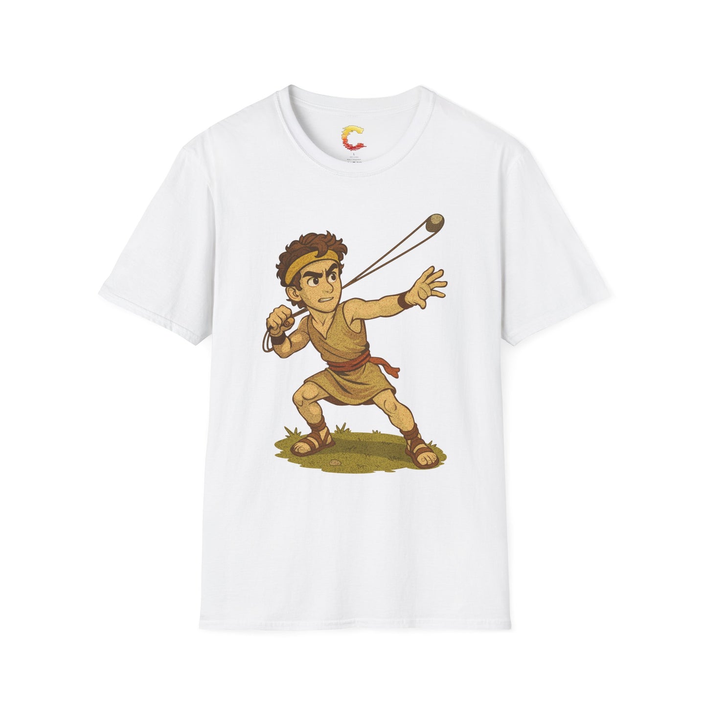 Shepherd David Graphic T-Shirt – Heroes of the Bible Series | Christian Graphic Tee