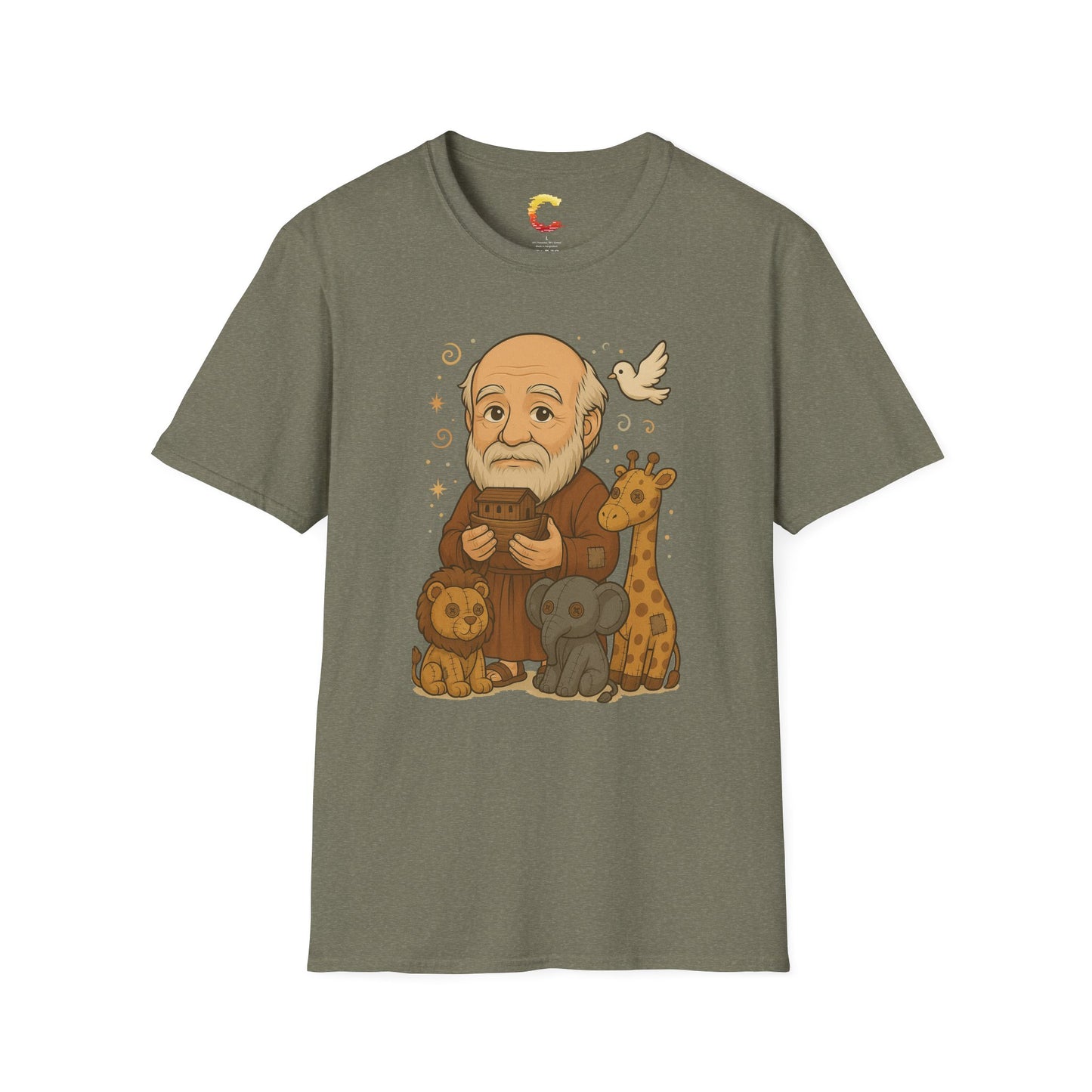 Noah & the Plushie Animals – Chibi Theology Tee
