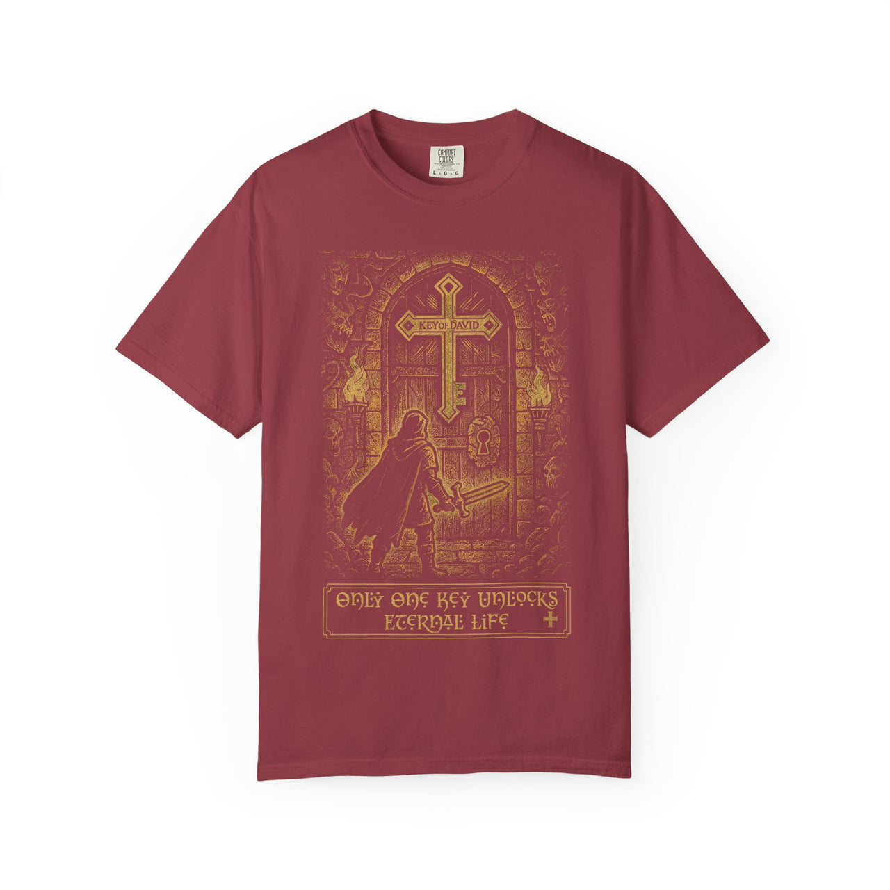 Key of David Eternal Unlock Christian Graphic Tee