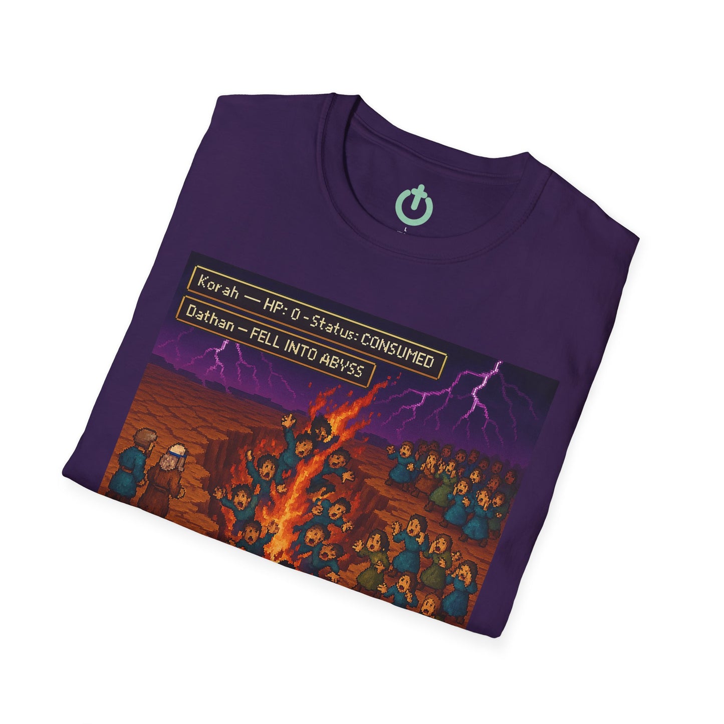 The Earth Has Opened! Retro RPG T-Shirt – Numbers 16 Edition