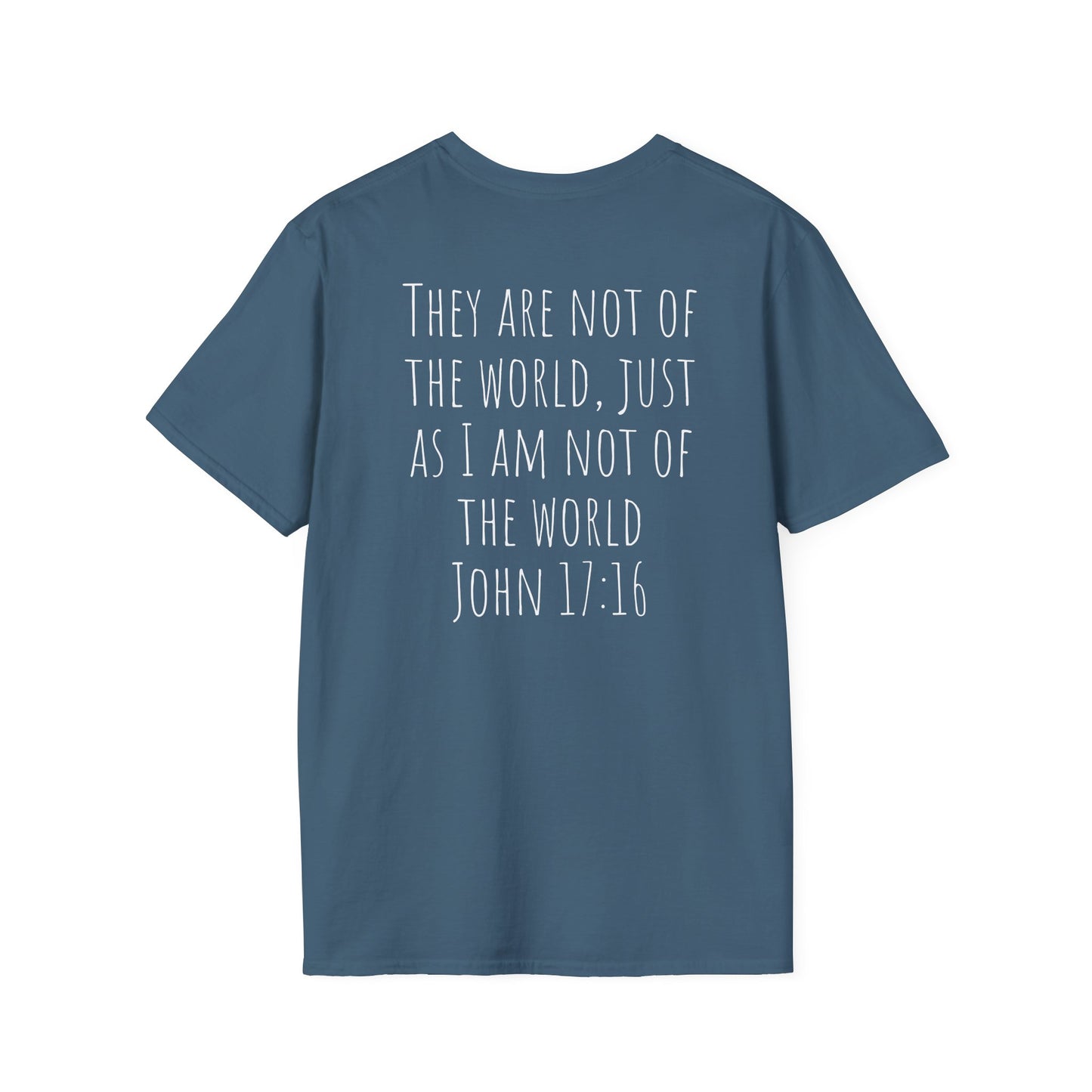 "Not of This World" – Astronaut Cross Helmet Tee