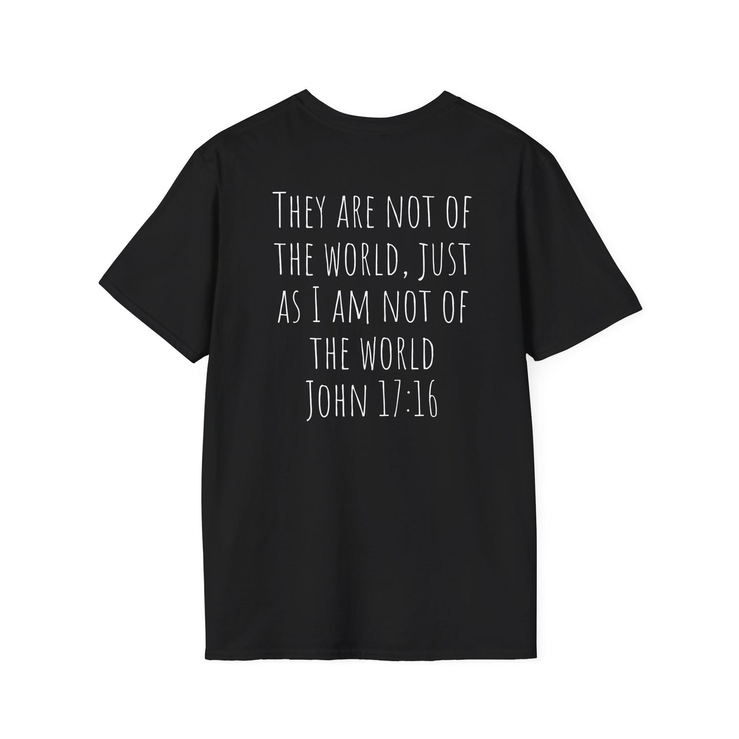 "Not of This World" – Astronaut Cross Helmet Tee