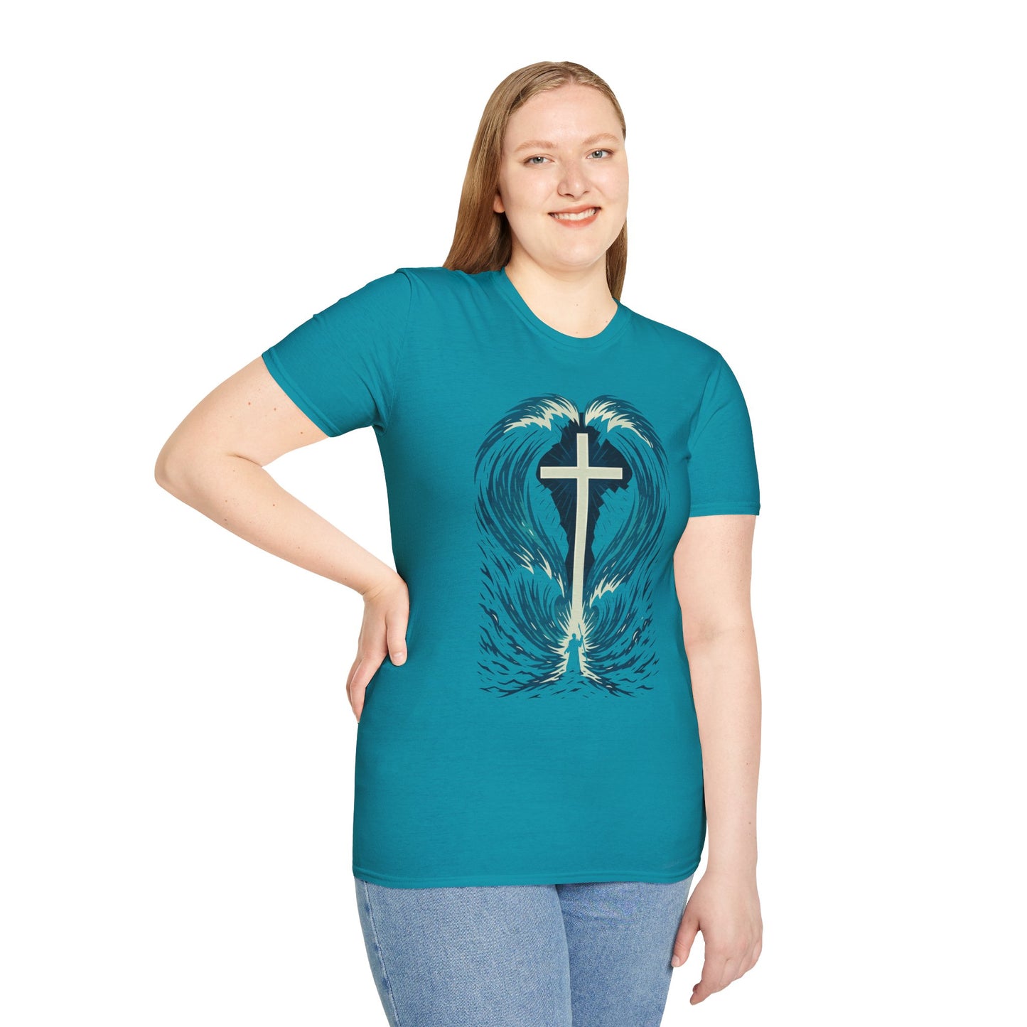 “The Cross in the Waves” T-Shirt