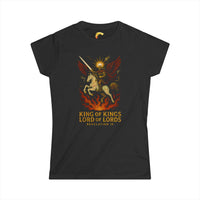 King of Kings Rider Revelation 19 Women’s Christian Tee - Ctrl Alt Believe