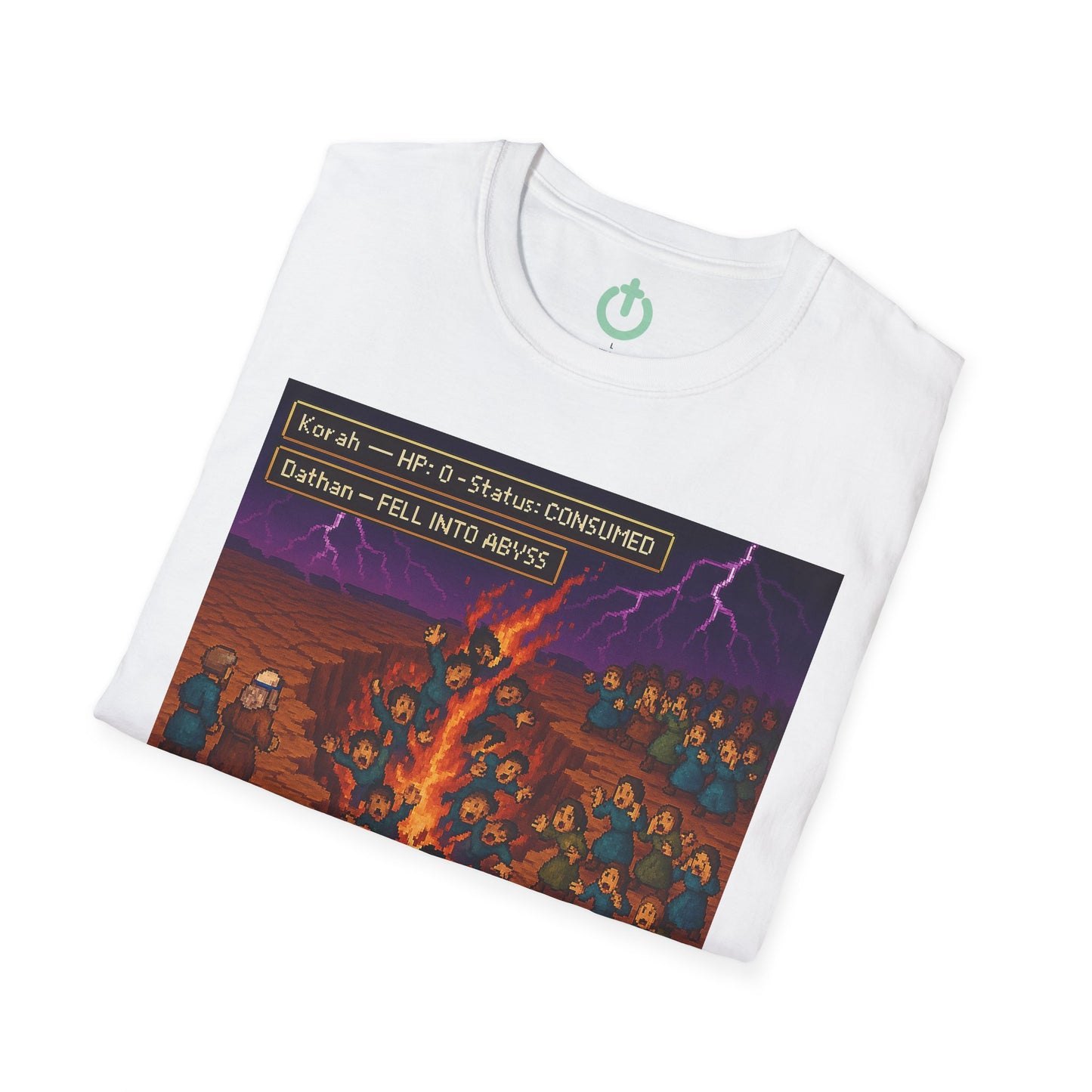 The Earth Has Opened! Retro RPG T-Shirt – Numbers 16 Edition