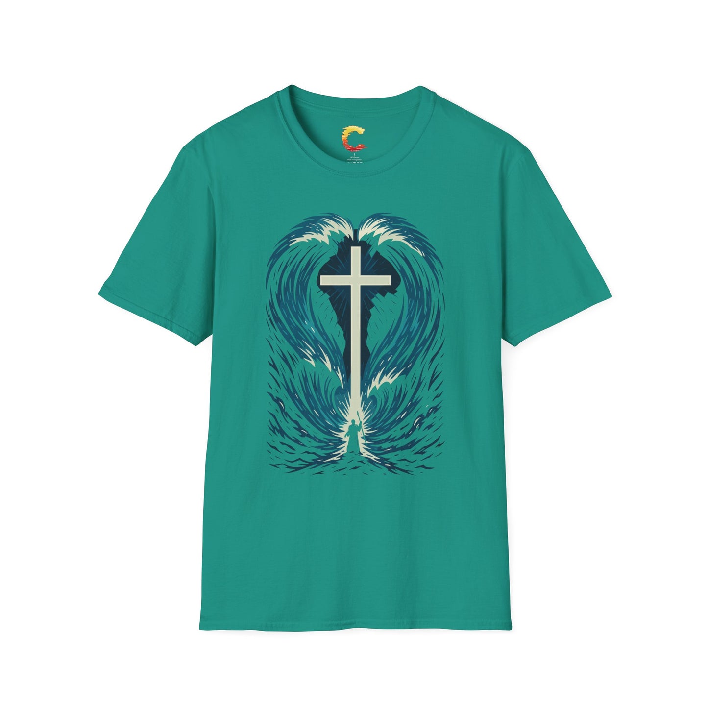 “The Cross in the Waves” T-Shirt