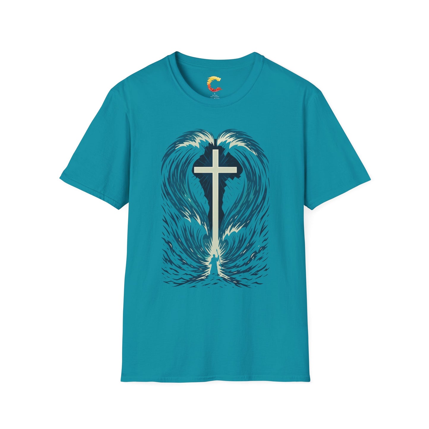 “The Cross in the Waves” T-Shirt