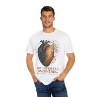 Not Invented Discovered Christian Faith Graphic Tee