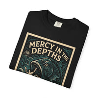 Mercy in the Depths Jonah 2:6 Christian Graphic Tee
