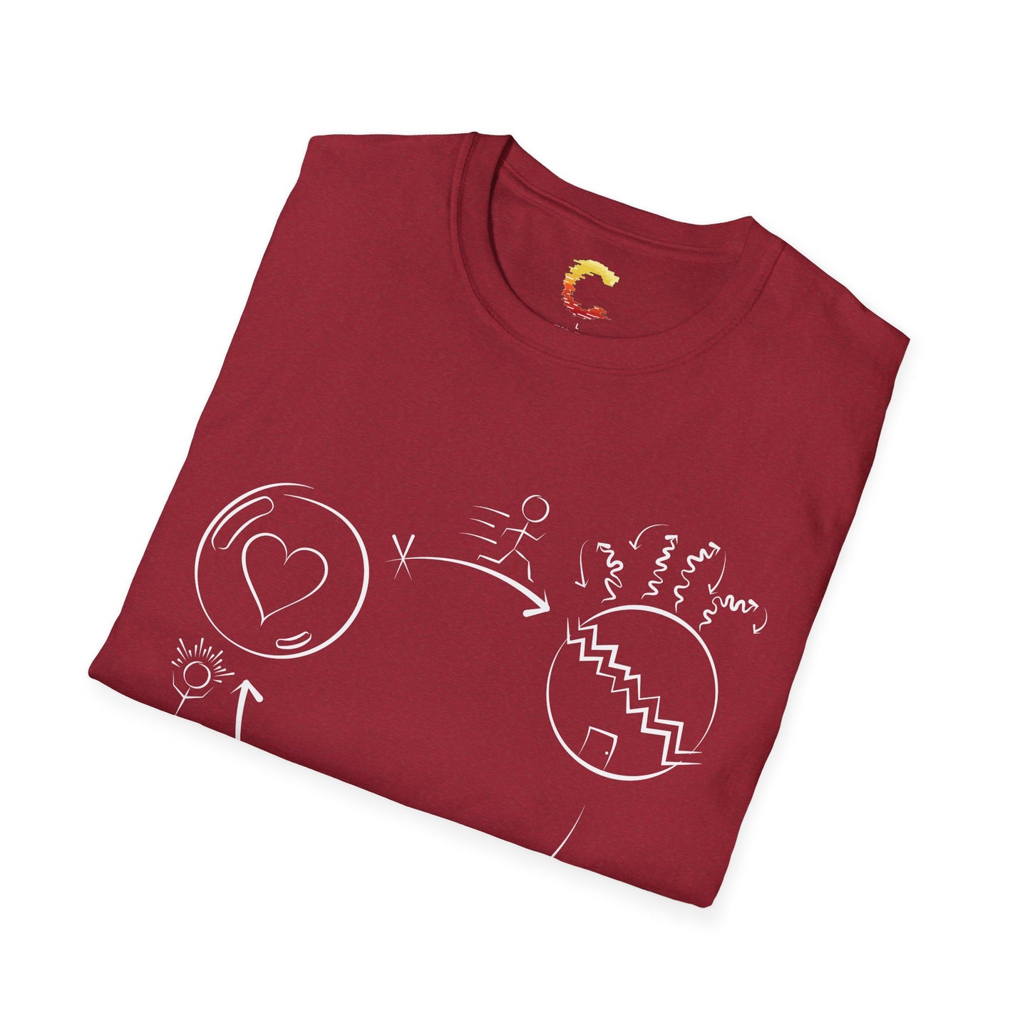 Three Circles Evangelism T-Shirt – Share the Gospel in Style