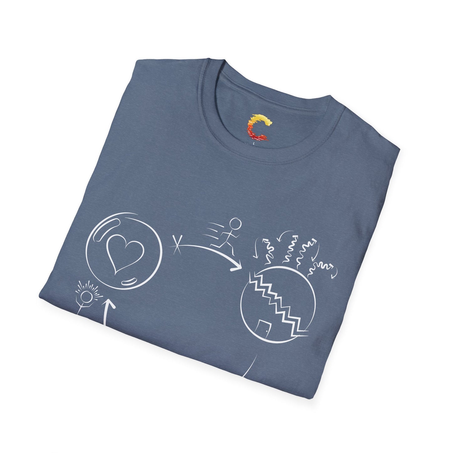 Three Circles Evangelism T-Shirt – Share the Gospel in Style