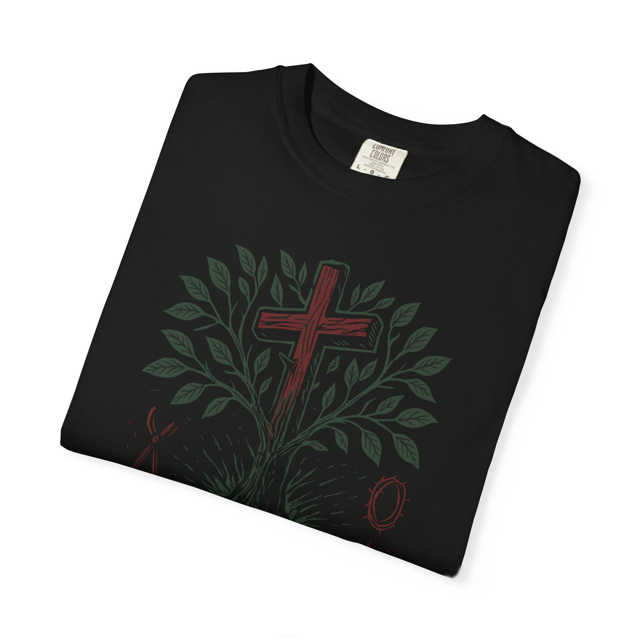 Gardeners Tomb Resurrection Roots Christian Tee
