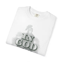 In God We Trust Christian Faith Graphic Short Sleeve T-Shirt Inspirational Tee