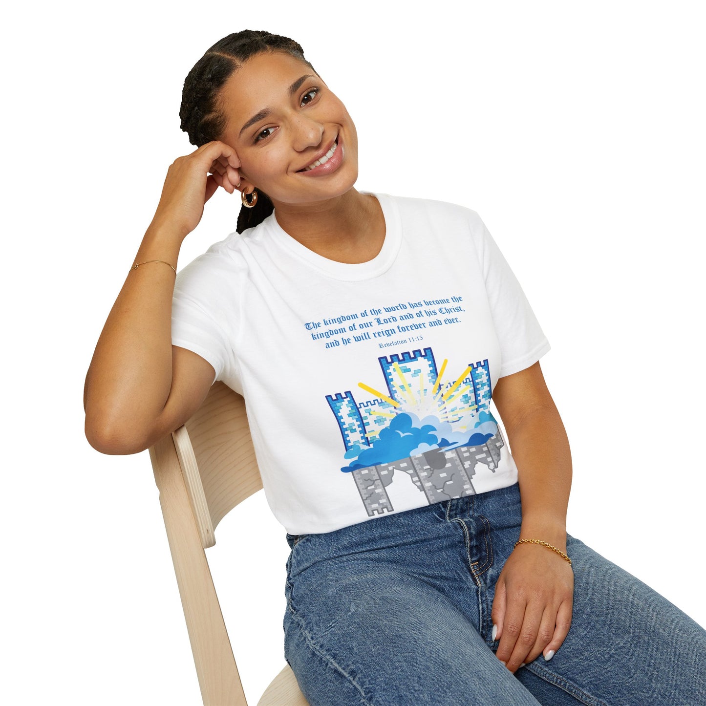 The Kingdom Has Come – Revelation 11:15 Graphic Tee | Christian Graphic T-Shirt