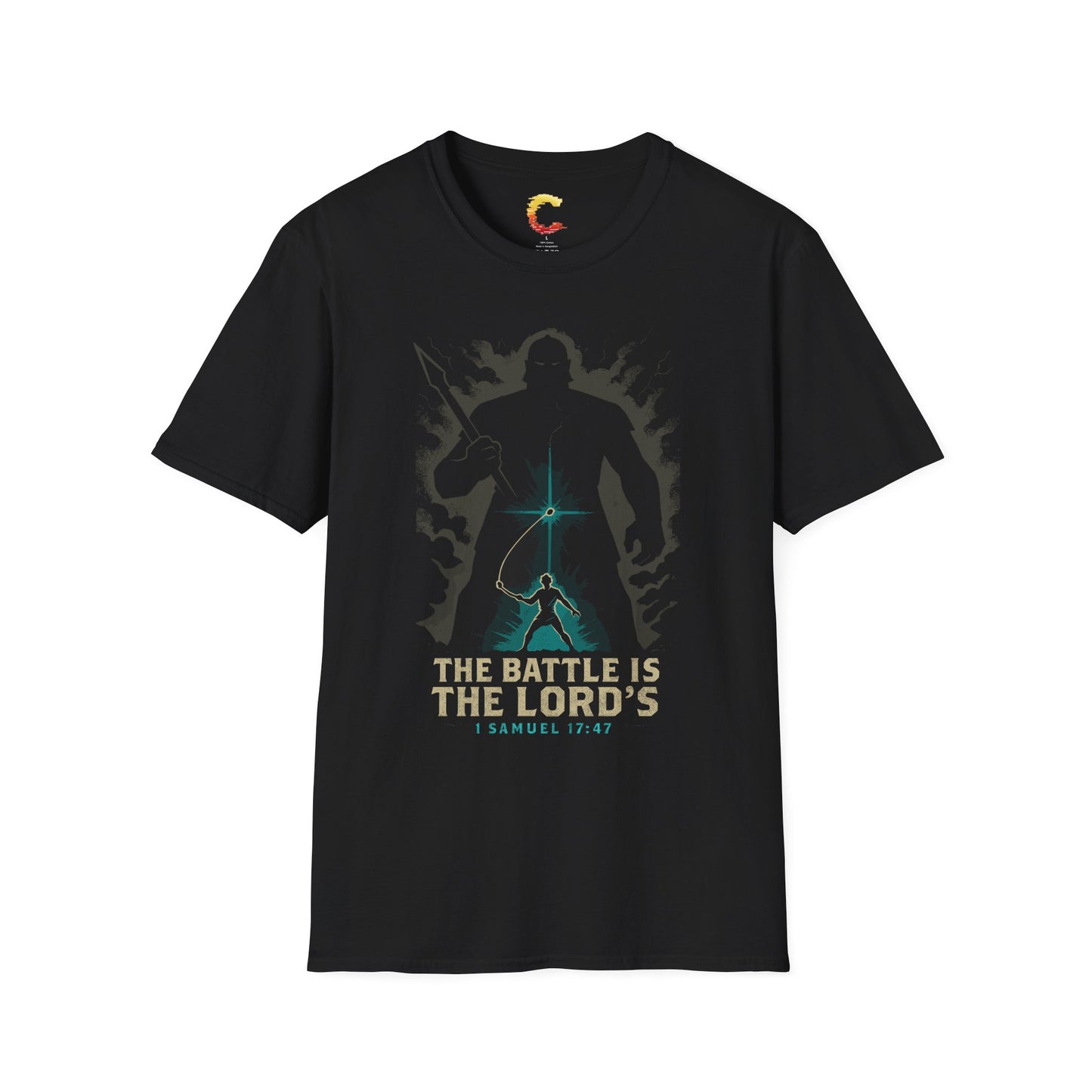 The Battle is the Lord’s – David & Goliath Tee