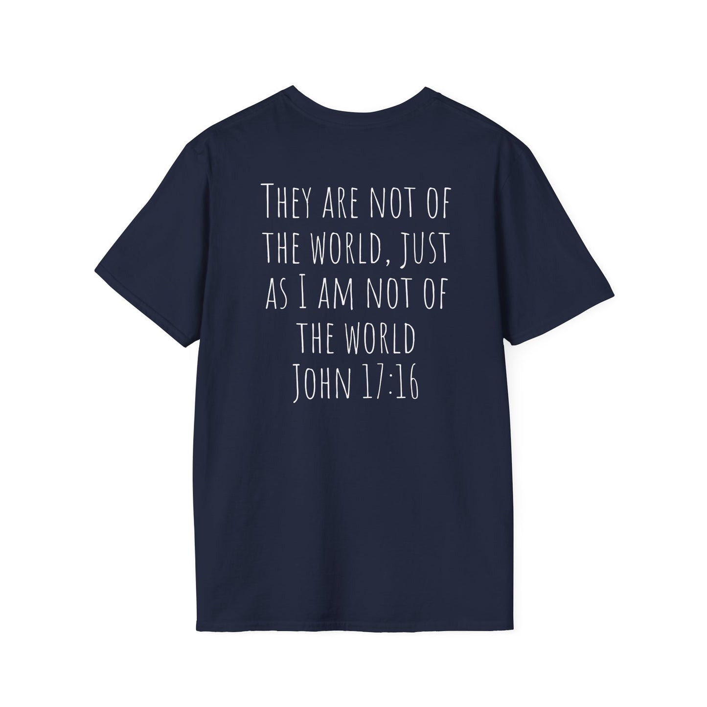 "Not of This World" – Astronaut Cross Helmet Tee