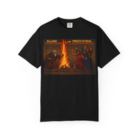 Elijah vs Baal 8-Bit Retro Christian Fight T-Shirt
