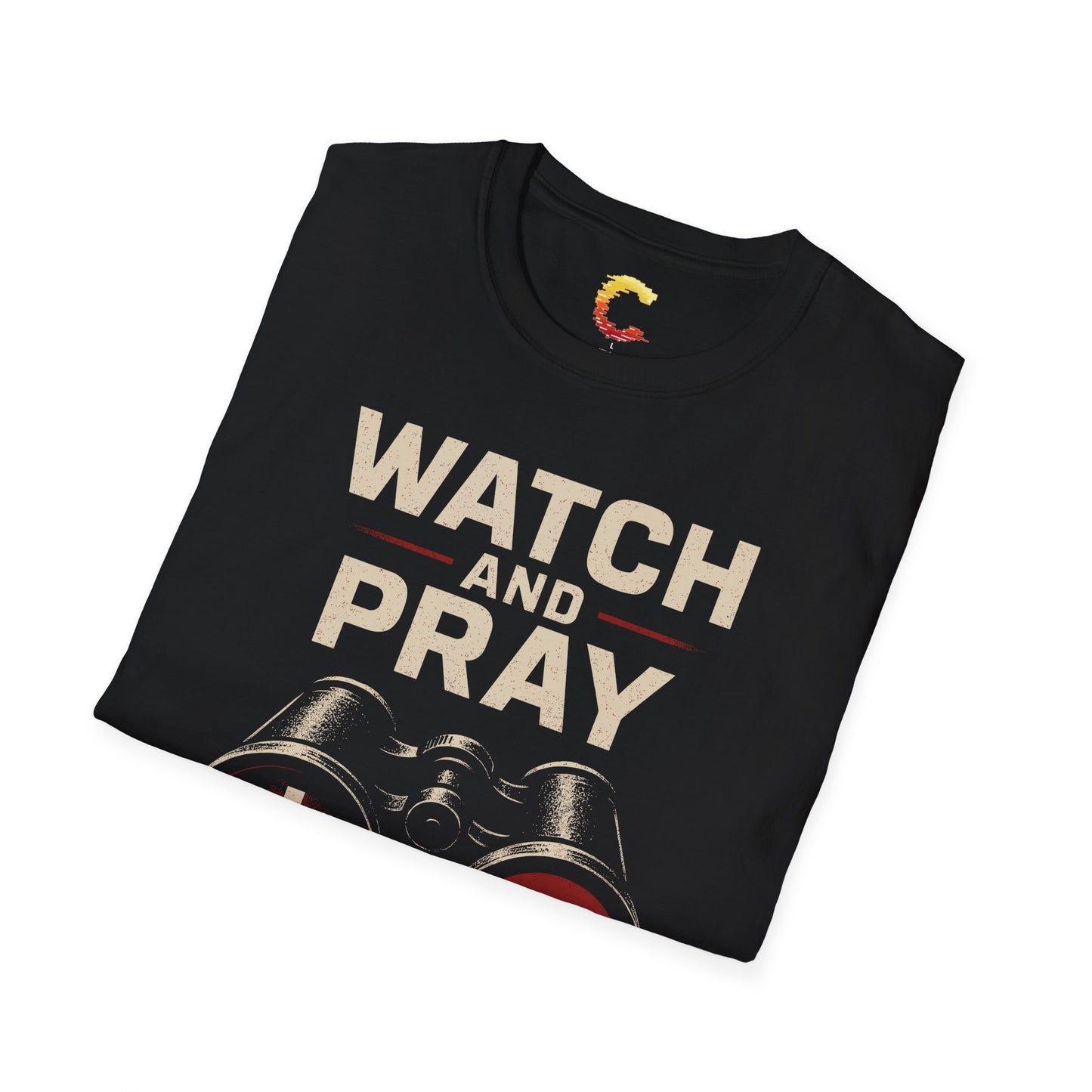 Watch and Pray T-Shirt | Matthew 26:41 | Command Series Tee