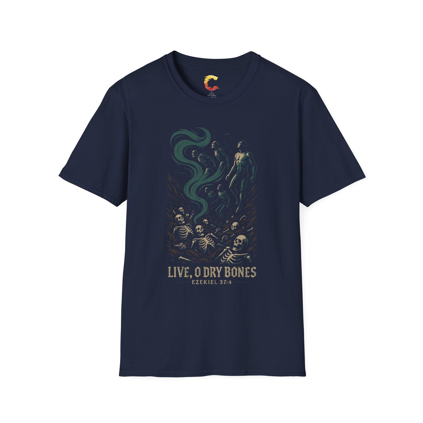 Live, O Dry Bones - Ezekiel 37:4 Graphic Tee