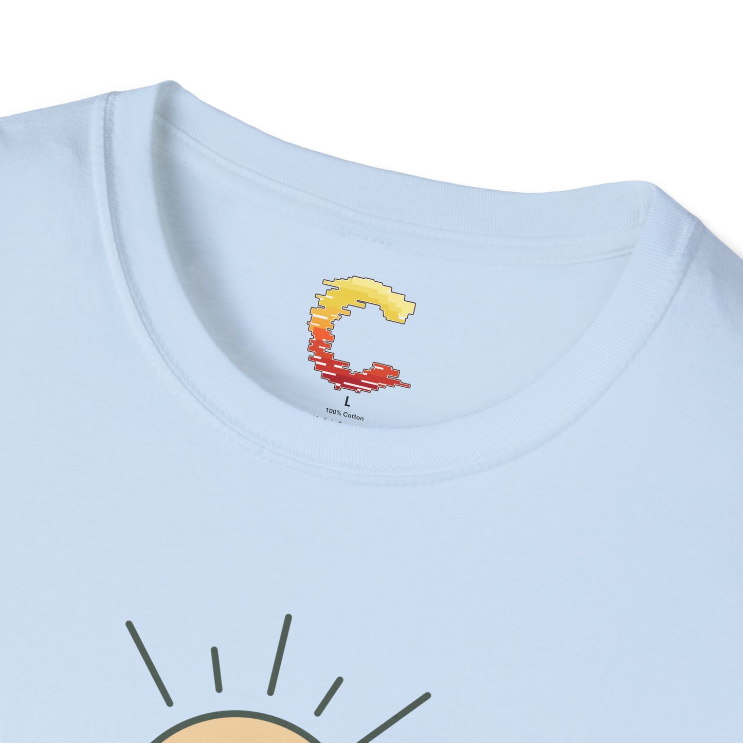 Minimalist Resurrection of Christ Illustration
