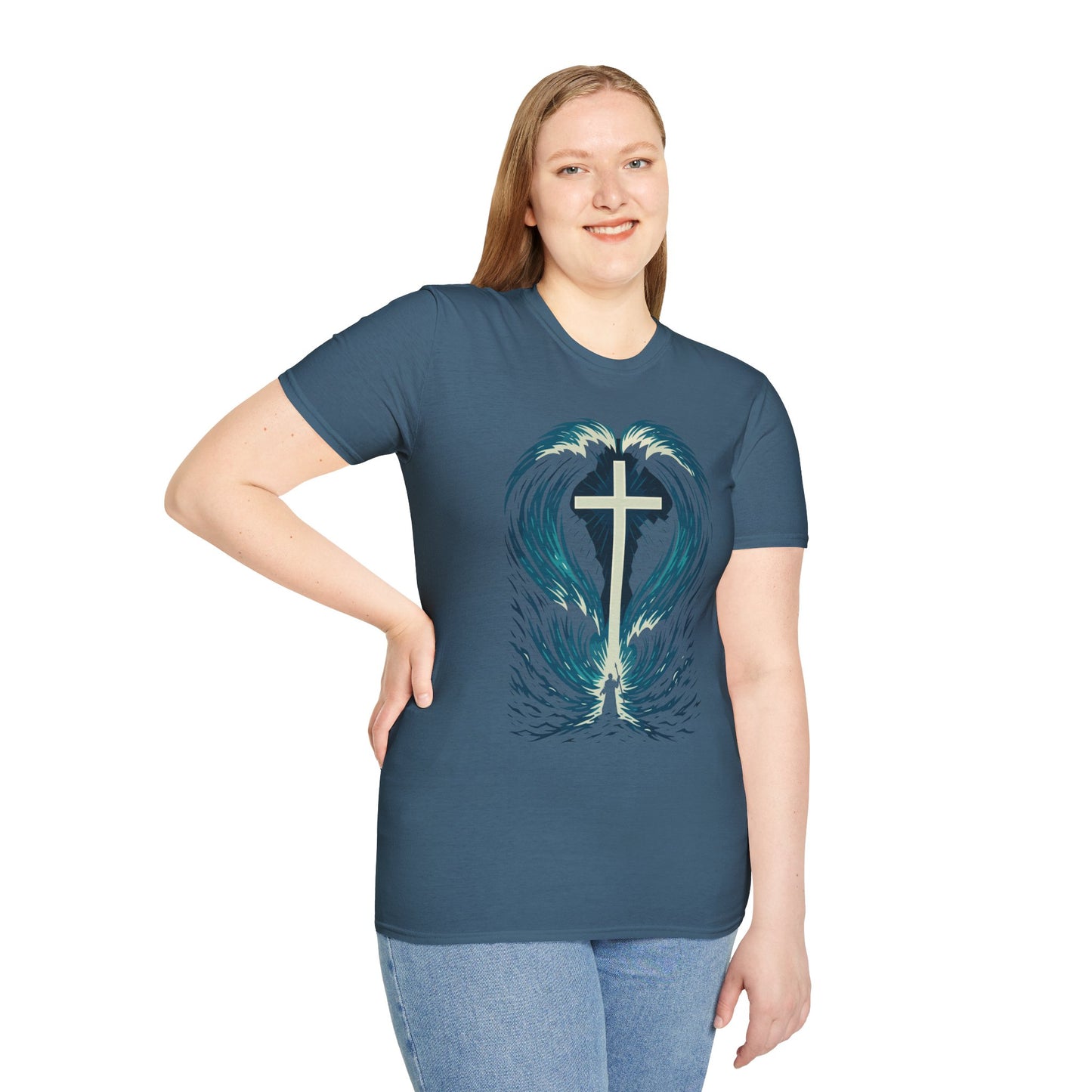 “The Cross in the Waves” T-Shirt
