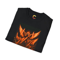 Angel of the Apocalypse Kaiju Christian Graphic Tee - Ctrl Alt Believe