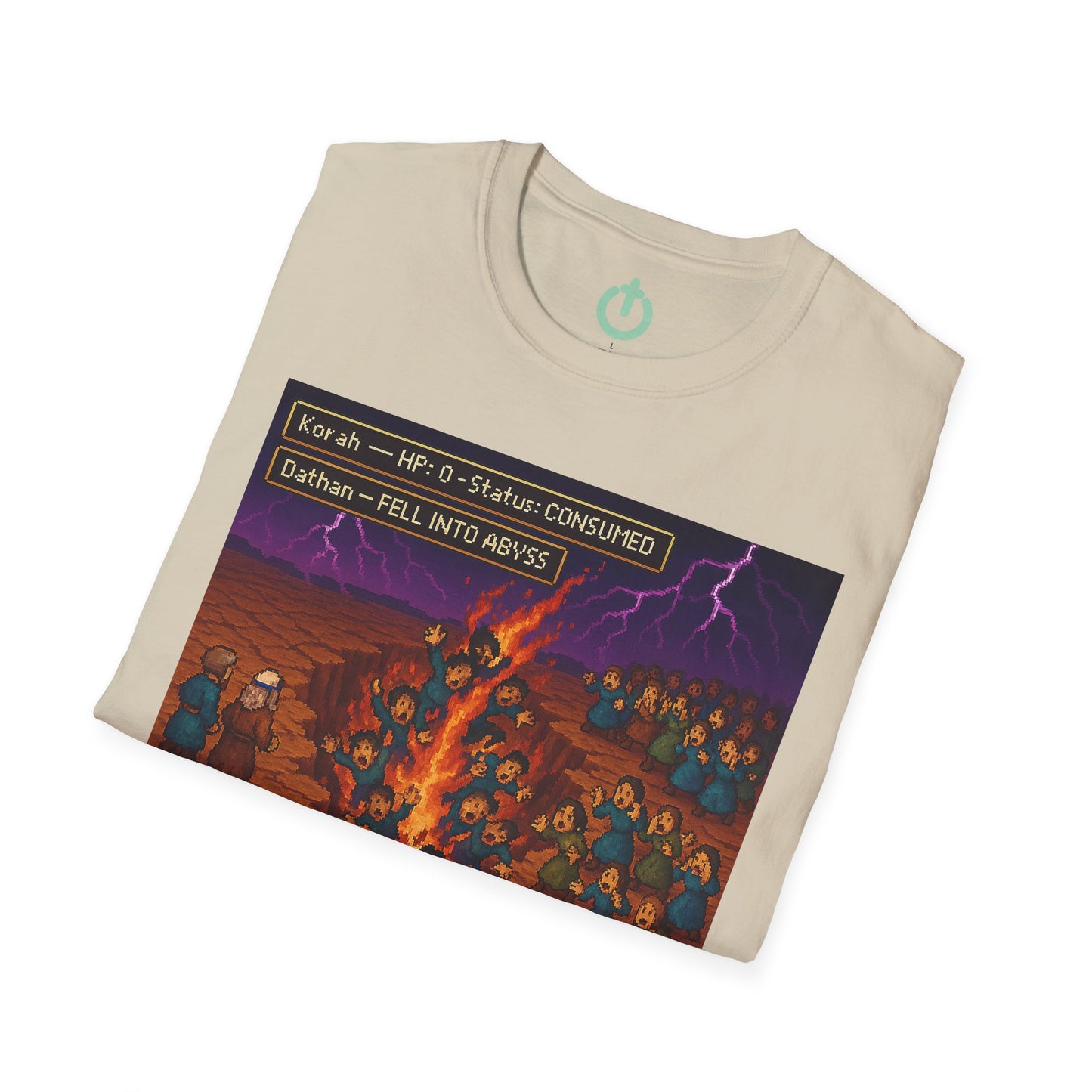 The Earth Has Opened! Retro RPG T-Shirt – Numbers 16 Edition