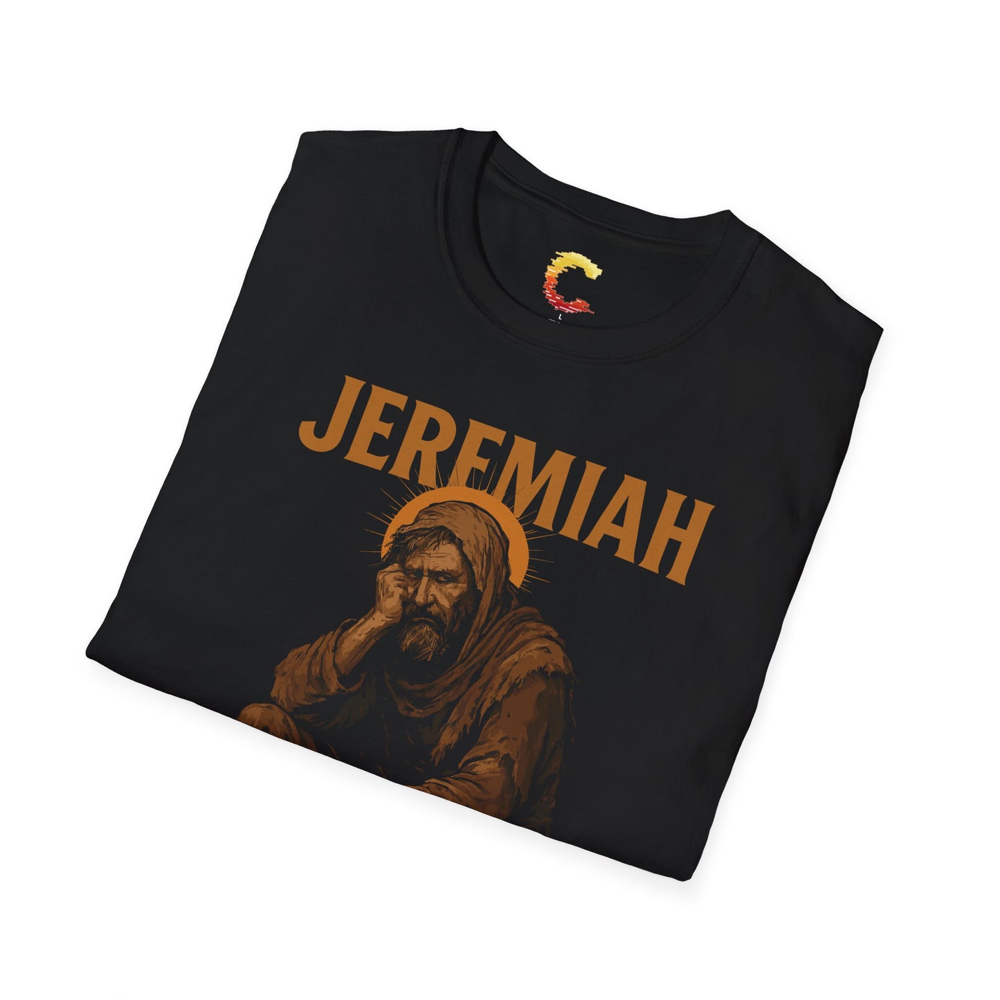 Jeremiah Weeping Prophet T-Shirt, Unisex Graphic Tee, Biblical Inspired Apparel, Casual Wear, Unique Gift Idea
