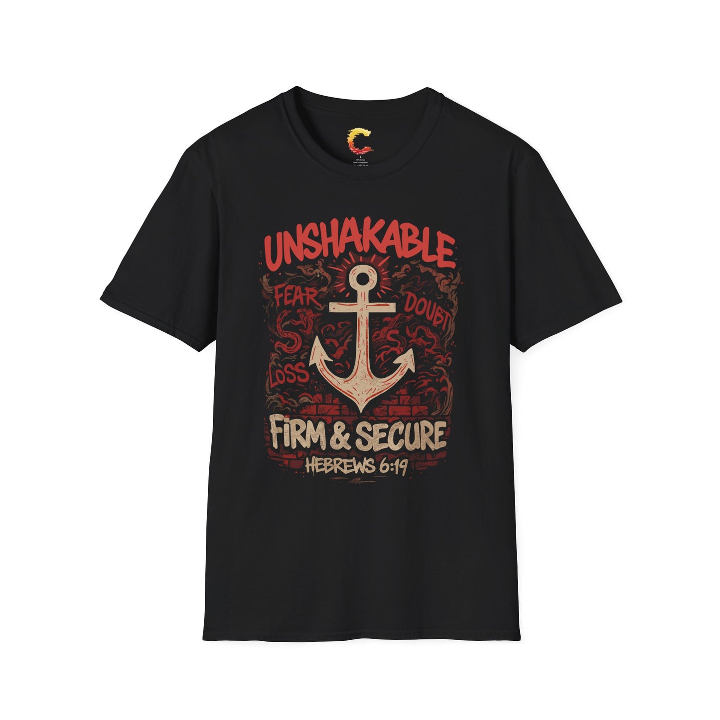 UNSHAKABLE – Graffiti Anchor Tee