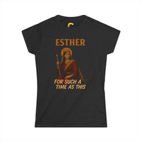 Queen Esther For Such a Time as This Christian Tee - Ctrl Alt Believe