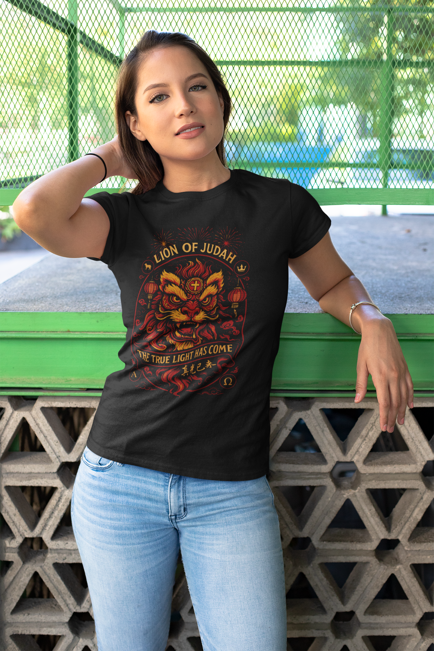 Spiritual Graphic Tee: Lion of Judah Design, Unisex T-Shirt for Faith Festivals, Everyday Wear, Unique Gift, Religious Apparel