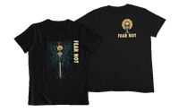 Angel of the Abyss Fear Not Christian Graphic Tee - Ctrl Alt Believe