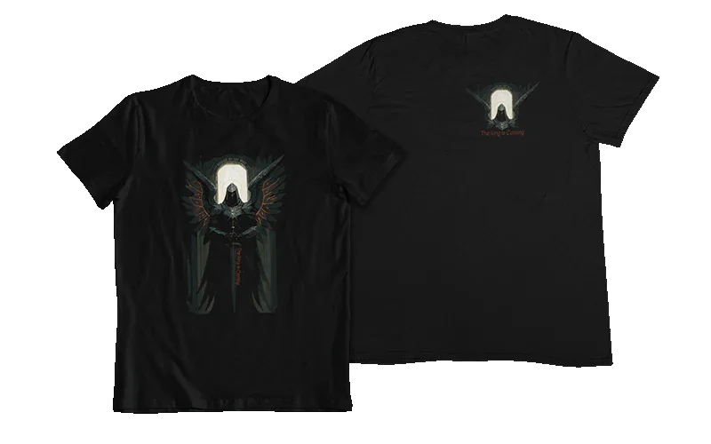 Keeper of the Way Angel at the Gate Christian Tee - Ctrl Alt Believe