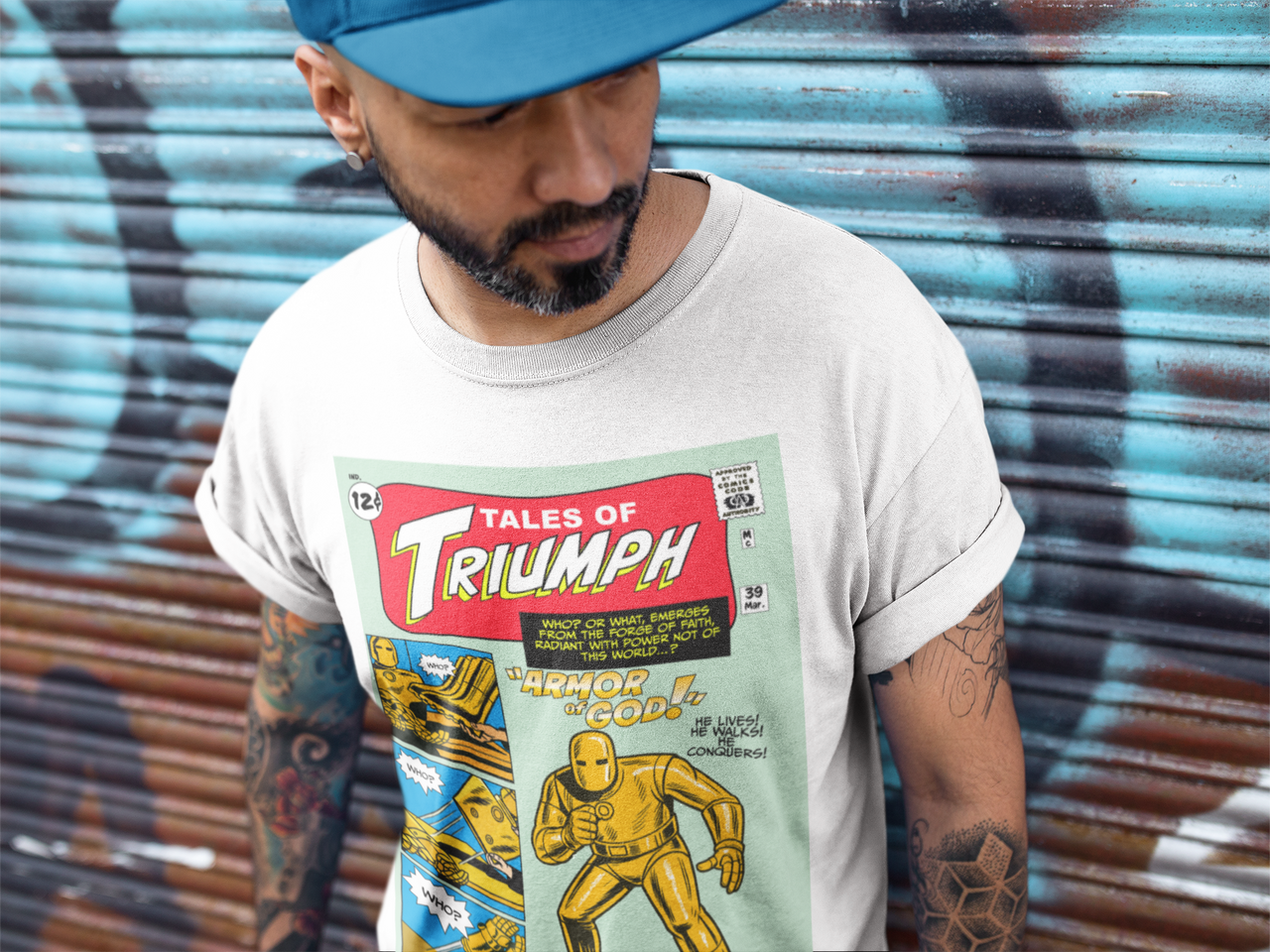 Tales of Triumph #39 - Armor of God Christian Tee