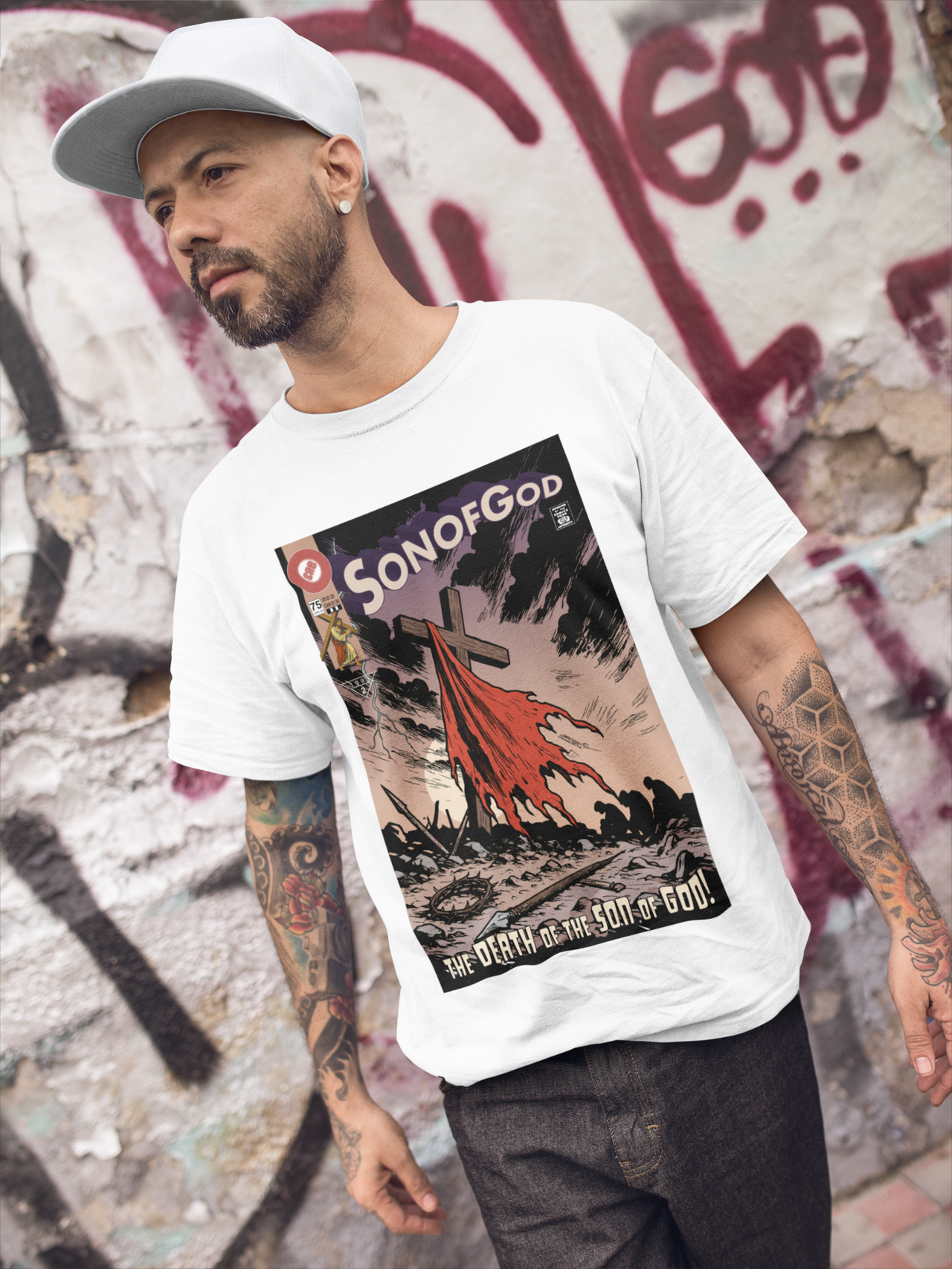 The Death of the Son of God! Christian Homage Tee