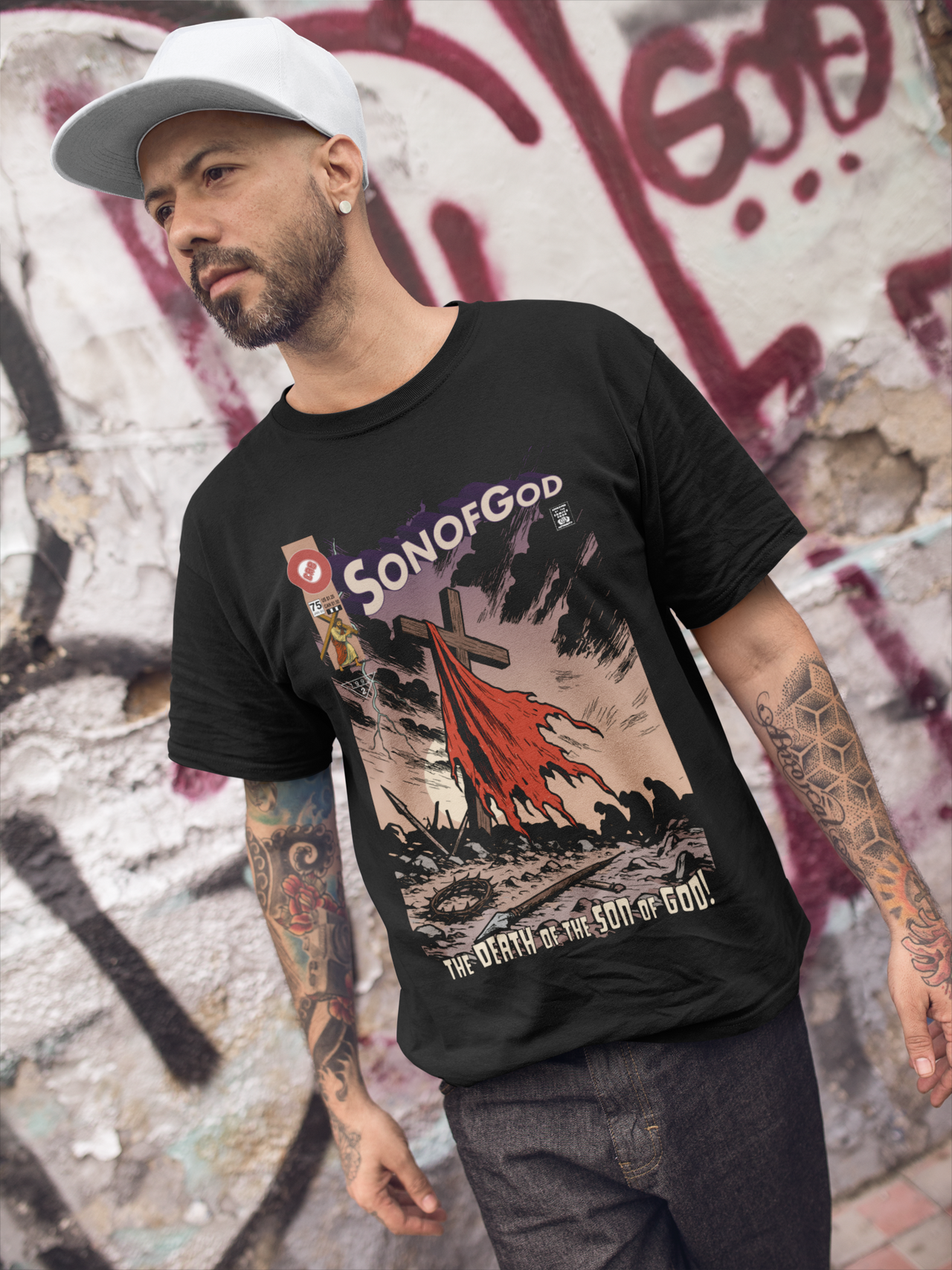 The Death of the Son of God! Christian Homage Tee