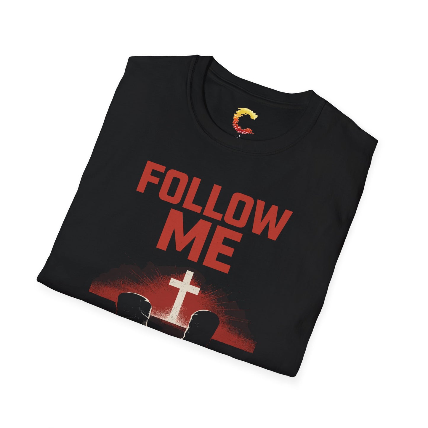 Follow Me Christian T-Shirt | Matthew 4:19 | Command Series Tee