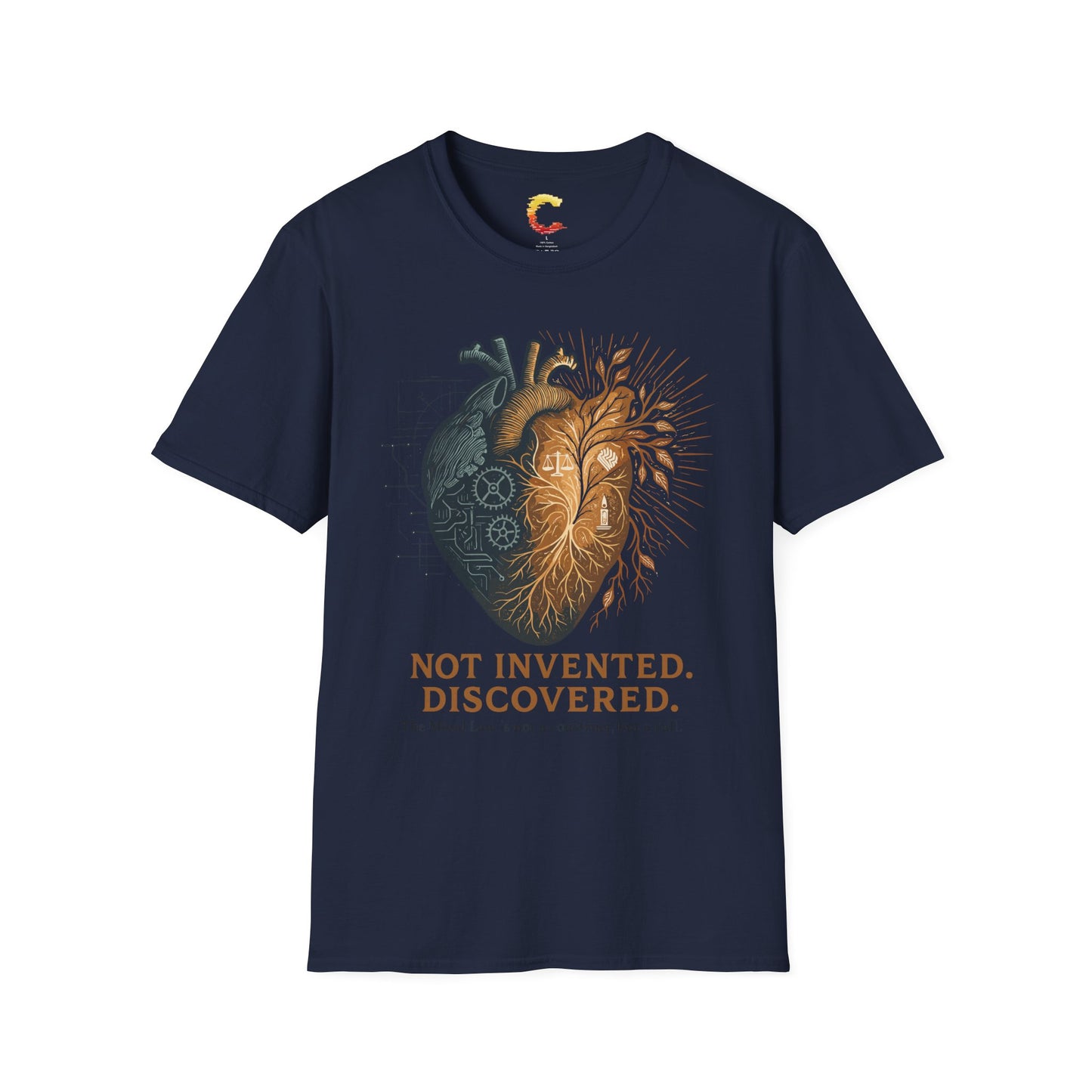 Not Invented. Discovered.