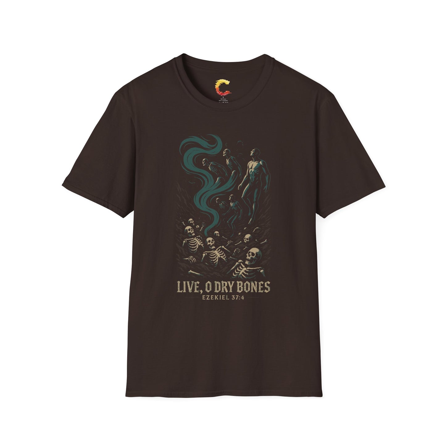 Live, O Dry Bones - Ezekiel 37:4 Graphic Tee